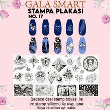 Gala Smart Stampa Plaka No:17 Sticker