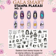 Gala Smart Stampa Plaka No:21 Sticker