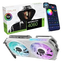 Galax GeForce RTX 4060 EX White 1-Click OC 46NSL8MD8NWE 8GB GDDR6 Ekran Kartı
