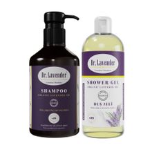 Gallipoli Lavender Lavanta Yağlı Şampuan + Lavanta Yağlı 400 ml Banyo Duş Jeli