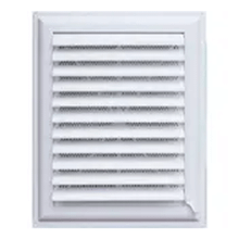 Gama Beyaz Plastik Panjur 60x60 cm Banyo Havalandırma Menfezi