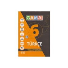 Gama Yayınları 6. Sınıf Nar Türkçe Tekrar Testleri