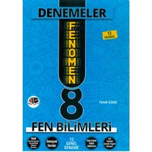 Gama Yayınları 8. Sınıf Fen Bilimleri Fenomen 12 Genel Deneme