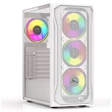 GameBooster GB-T005MW RGB Fanlı Beyaz ATX Oyuncu Kasası