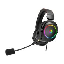 GameBooster H44 RGB USB7.1 Siyah Profesyonel Oyuncu Kulaklığı