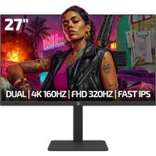 Gamepower Kaze Dual 27 inç 320Hz 0.5ms 4K Oyuncu Monitörü