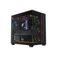 Gamepower Warcry Ravora ARGB Fanlı PSU'suz Micro-ATX Gaming Bilgisayar Kasası