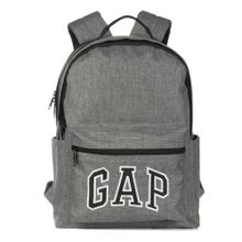 GAP 03442 Gri Melanj Çift Bölme Sırt Çantası