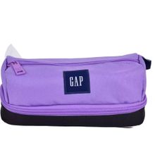 GAP 13391 Lila Siyah 2 Bölmeli Kalem Çantası