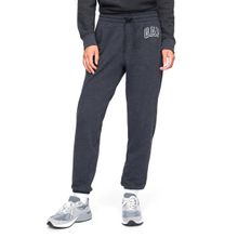 GAP 463492005 Gri Logo Jogger Fleece Kadın Günlük Stil Eşofman Altı