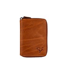 Garbalia Fargo Vintage Taba Deri Unisex Cüzdan