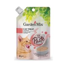 Garden Mix 80 gr Tavuk ve Karides Ezme Sıvı Kedi Ödül Maması