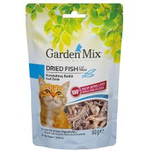 Garden Mix Dried Fish Kurutulmuş Balıklı 60 gr Kedi Ödülü