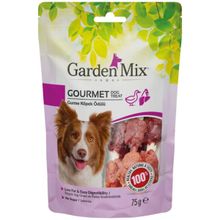 Garden Mix Gourmet 75 gr Tavuk ve Ördek Eti Sargılı Kemik Köpek Ödülü