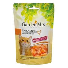 Garden Mix Tavuklu 60 gr Düşük Yağlı Şekersiz Kedi Ödülü