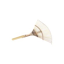 Gardener 10733 Ahşap Saplı Ayarlı Metal Çim ve Yaprak Toplama Tırmığı