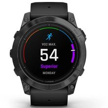 Garmin Epix Pro X Gen 2 Standart-Slate Gri Siyah Kayış