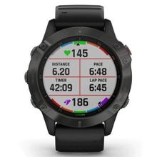 Garmin Fenix 6 Sapphire Siyah Akıllı Saat