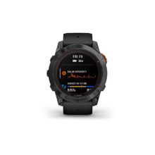 Garmin Fenix 7x Pro Solar Slate Gri Siyah Kayış