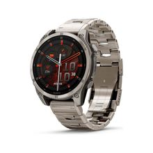 Garmin Fenix 8 47 mm Amoled Sapphire Titanyum Vented Akıllı Saat