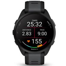Garmin Forerunner 165 Music Siyah Slate Gri Akıllı Saat