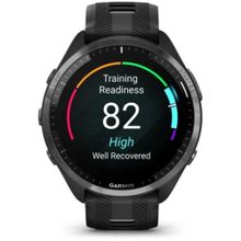 Garmin Forerunner 965 Titanyum Gri Siyah Akıllı Saat