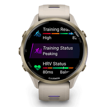 Garmin Forerunner 970 Soft Gold Titanyum Gri Akıllı Saat