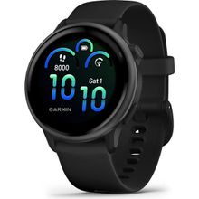 Garmin Vivoactive 6 42 mm Siyah Akıllı Saat