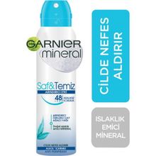 Garnier 150 ml Mineral Saf Temiz Arındırıcı Etki deodorant