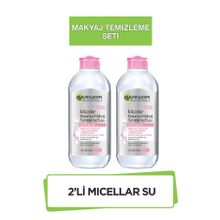 Garnier 2x375 ml Micellar Kusursuz Makyaj Temizleme Suyu