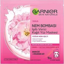 Garnier 32 gr Nem Bombası Işıltı Verici Kağıt Maske
