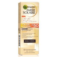 Garnier Ambre Solaire 50 ml Spf50+ BB Koruyucu Yüz Kremi
