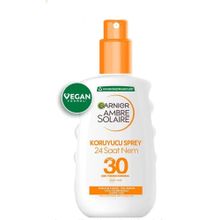 Garnier Ambre Solaire Protection Milk SPF30 200 ml Güneş Spreyi