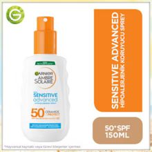 Garnier Ambre Solaire Sensitive SPF50+ 150 ml Advanced Hipoalerjenik Güneş Koruyucu Sprey
