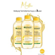 Garnier C Vitamini Micellar Kusursuz 3x400 ml Makyaj Temizleme Suyu