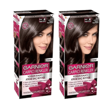 Garnier Çarpıcı Renkler 3.0 Çarpıcı Koyu Kahve 2 Adet Saç Boyası