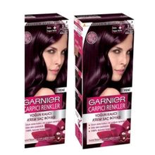 Garnier Çarpıcı Renkler 4.0 Yoğun Kahve Kızıl 2 Adet Saç Boyası