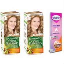 Garnier Color Naturals Set 8 Koyu Sarı 2 Adet Saç Boyası + Ekamix Ağda Bandı