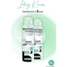 Garnier Ferah Koku 150 ml x 2 Mineral Lekesiz Koruma Deodorant