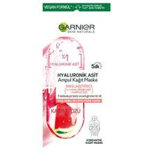 Garnier Hyaluronik Asit Sıkılaştırıcı 15 gr Ampul Kağıt Maske