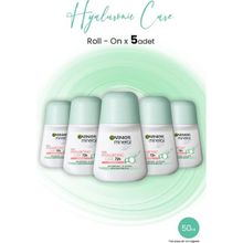 Garnier Mineral Hyaluronik Bakım 5x50 ml Roll-On