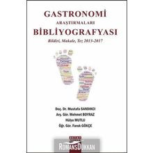 Gastronomi Araştırmaları Bibliyografyası