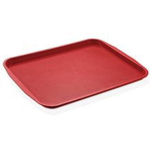 GastroPlast 32X44 cm Abs Kırmızı Servis Tepsisi