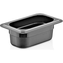 GastroPlast GN 1/4-100 mm Polikarbon Siyah Gastronom Küvet