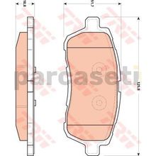 Gates 4PK738 Kanallı Kayış