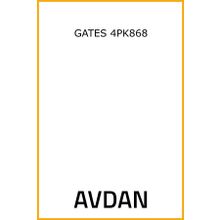 Gates 4PK868 Kanallı Kayış