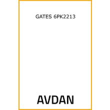 Gates 6PK2213 Kanallı Kayış