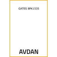 Gates 8PK1535 Kanallı Kayış