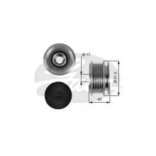 Gates OAP7013 Passat Rumanlı Alternatör Kasnağı
