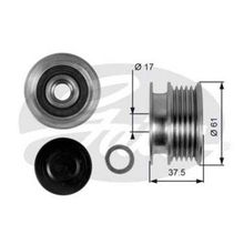 Gates OAP7108 Megane Clio II Kangoo Twing Symbol II 01 K9K K4M Alternatör Kasnağı